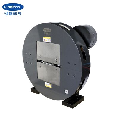 Lingman 245mm Hollow Size Pneumatic Laser Chuck met 2KN Clamping Force en 235mm Jaw Stroke voor Tube Cutting